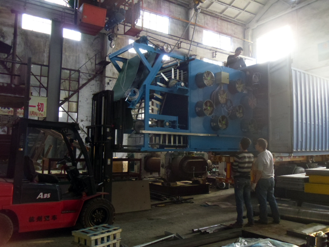 Rubber Sheet Strip Cooling Unit Batch Off Plant Machine Line