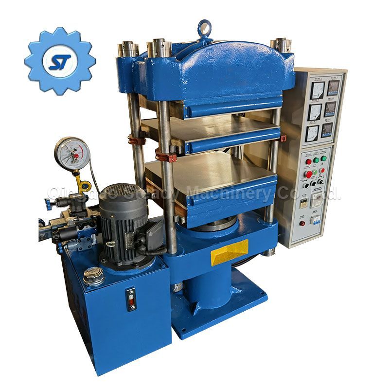 Electric Relay Control Auto Open Rubber Curing Press Machine