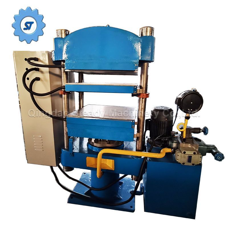 Electric Relay Control Auto Open Rubber Curing Press Machine