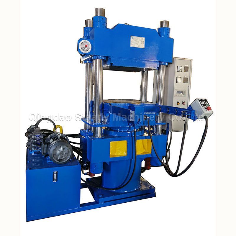 PLC control automatic open rubber vulcanizer machine