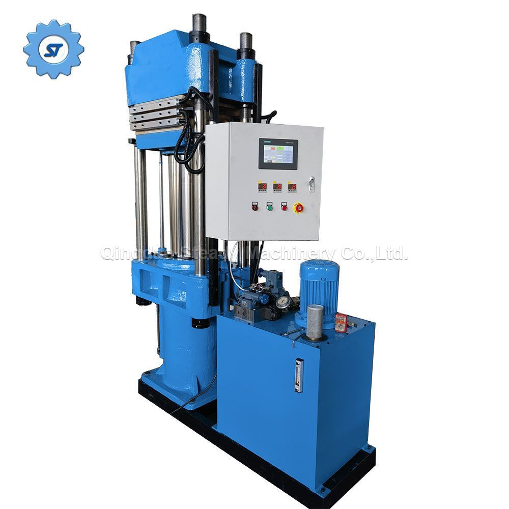 PLC control automatic open rubber vulcanizer machine