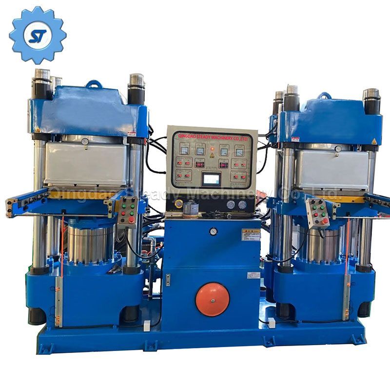 Vacuum Single Double Station Duplex Rubber Vulcanization Machine