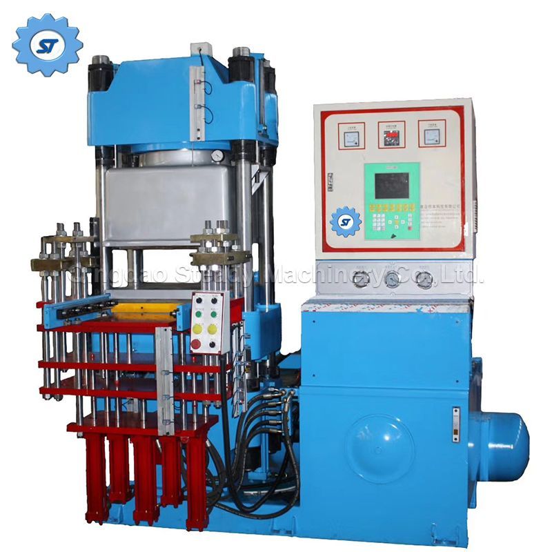 Vacuum Single Double Station Duplex Rubber Vulcanization Machine