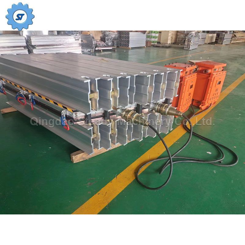 Explosion Proof Water Rapid Cooling Rubber Conveyer Belt Heat Joint Press Machine