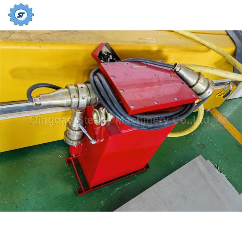 Explosion Proof Water Rapid Cooling Rubber Conveyer Belt Heat Joint Press Machine