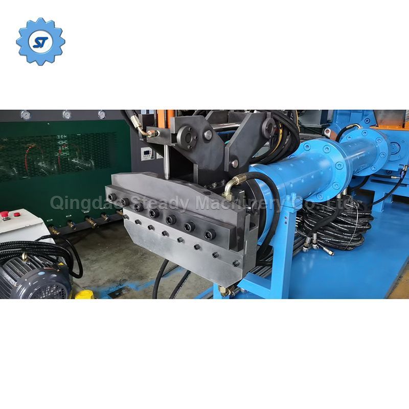 Pin Barrel Cold Feed Rubber Products Tyre Tread Extruding Machine