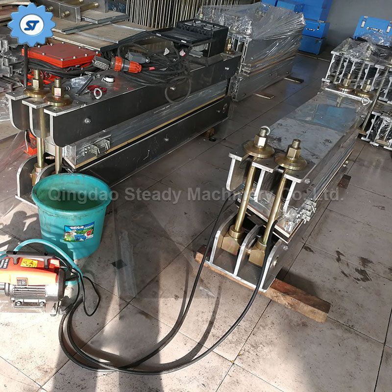 Water Fast Cooling PVC PU Conveyor Belt Hot Splicing Joint Machine