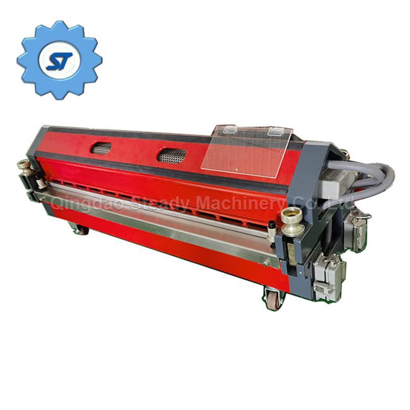 Light Weight Easy Handle Air Cooling PVC PU Conveyer Belt Heat Joint Press