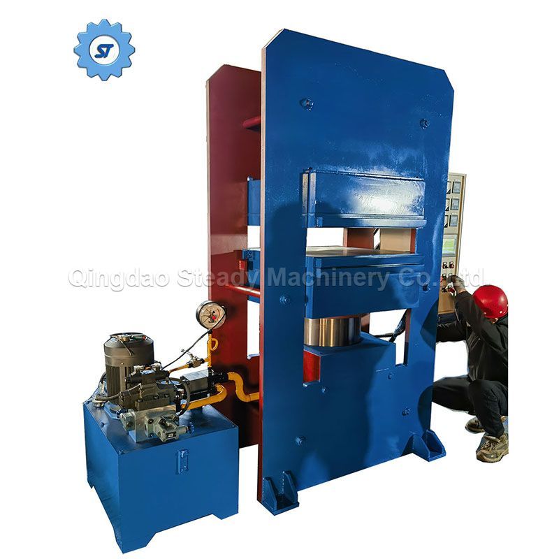 Rubber Solid Wheel Vulcanizing Press Making Machine