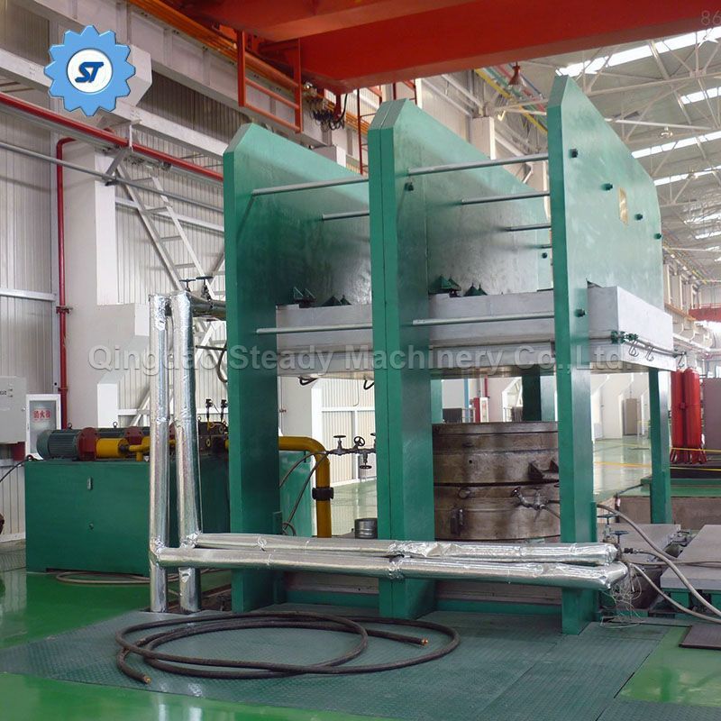 Rubber Solid Wheel Vulcanizing Press Making Machine