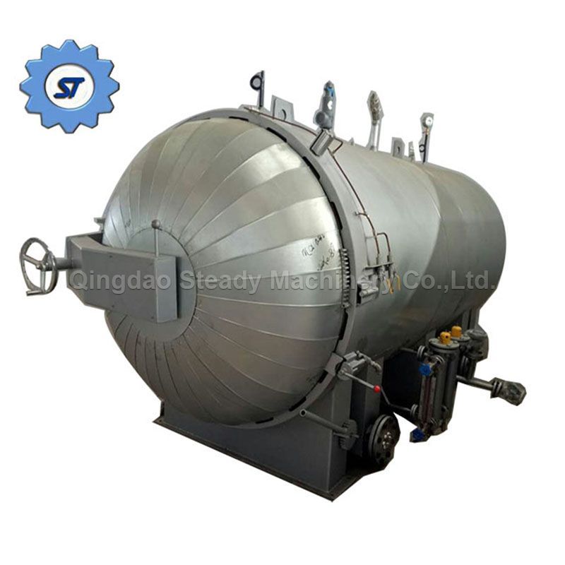 PLC Control Electric Heating Rubber Products Curing Can Autoclave