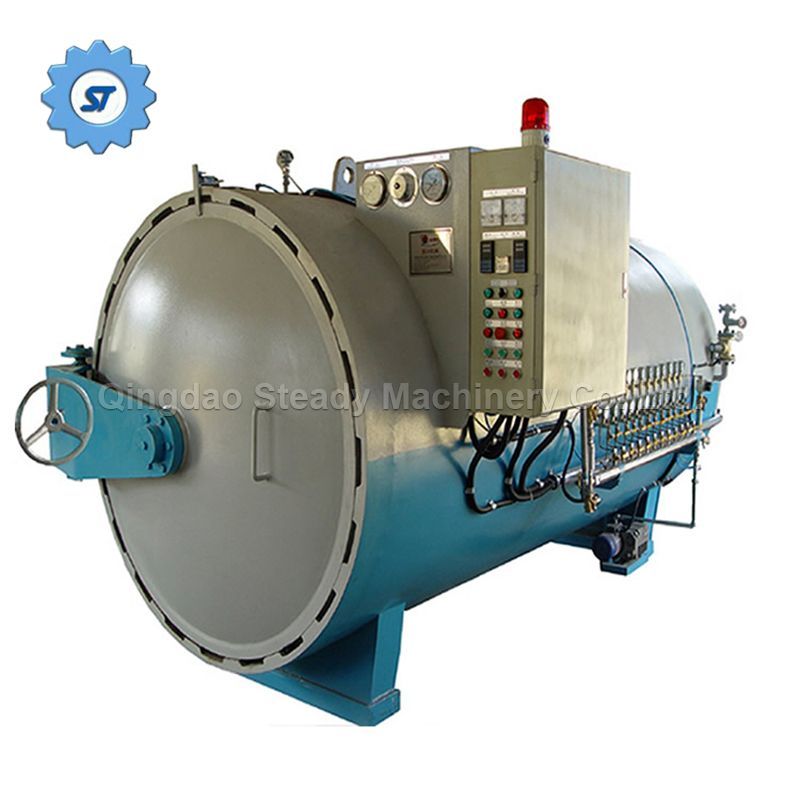 PLC Control Electric Heating Rubber Products Curing Can Autoclave