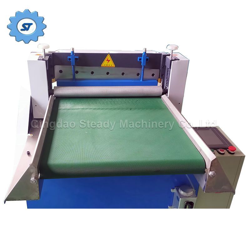 Rubber Bale Silicone Sheet Tyre Raw Material Slicing Slitting Cutting Cutter Machine