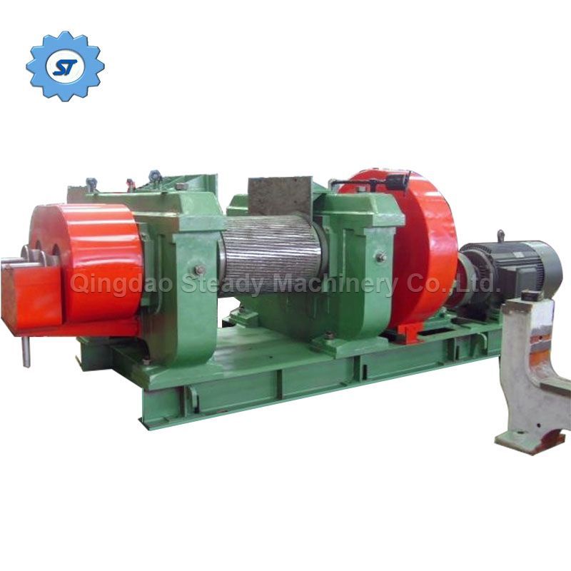 Waste Tyre Recycled Rubber Powder Cracker Shredder Crusher Making Production Line Mill Machine