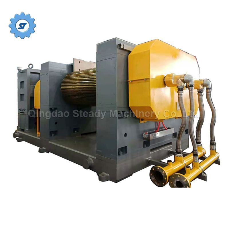 Waste Tyre Recycled Rubber Powder Cracker Shredder Crusher Making Production Line Mill Machine