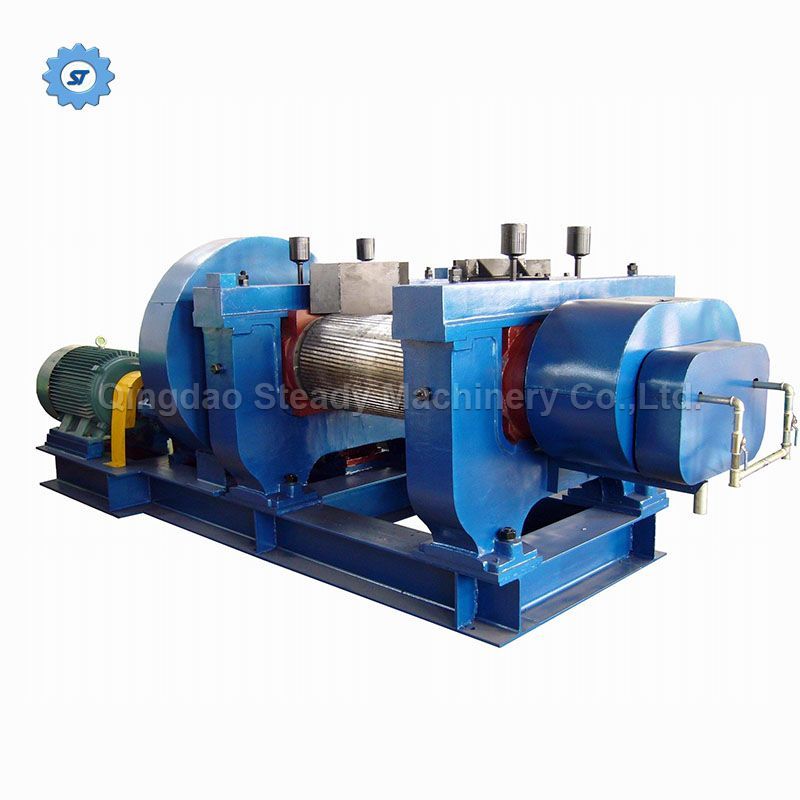 Waste Tyre Recycled Rubber Powder Cracker Shredder Crusher Making Production Line Mill Machine