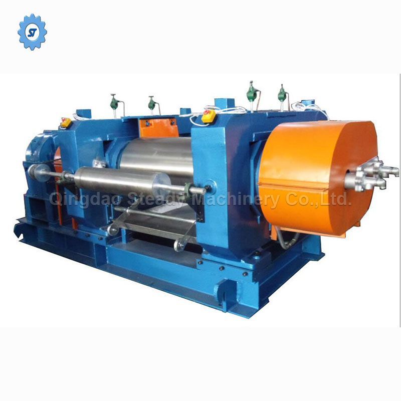 Reclaim Recycled Rubber Production Line Refining Mill Refiner Machine