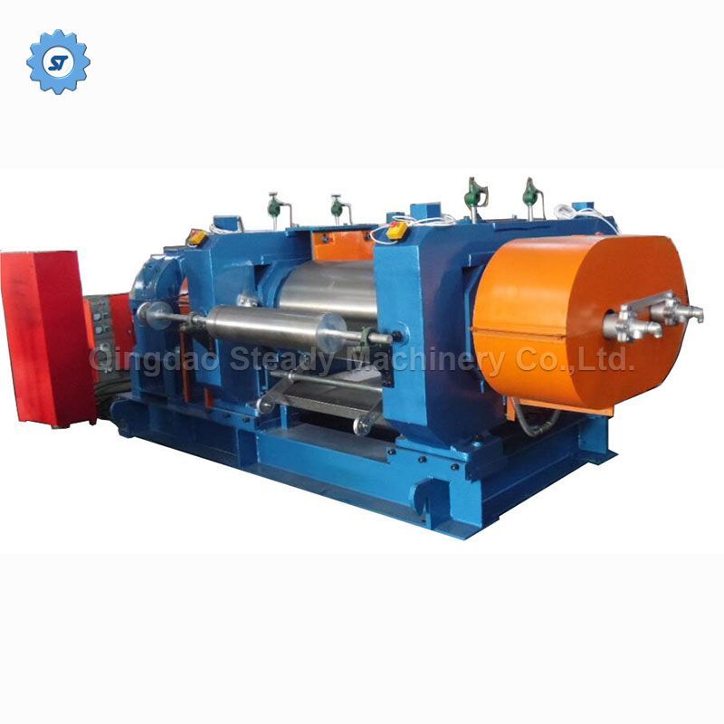 Reclaim Recycled Rubber Production Line Refining Mill Refiner Machine