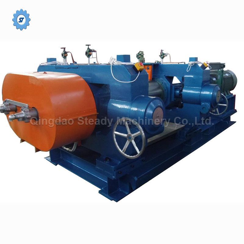 Reclaim Recycled Rubber Production Line Refining Mill Refiner Machine