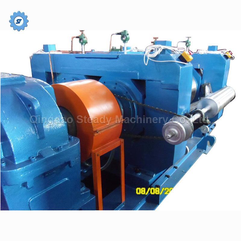 Reclaim Recycled Rubber Production Line Refining Mill Refiner Machine