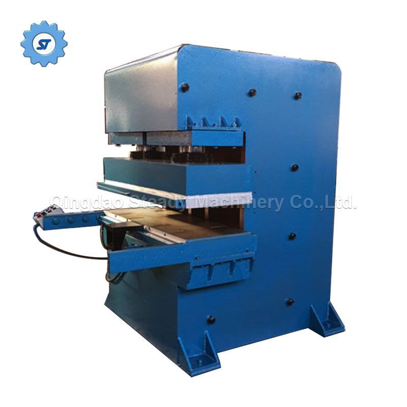 C E Jaw Type Flat Platen Rubber Vulclanizing Press Machine