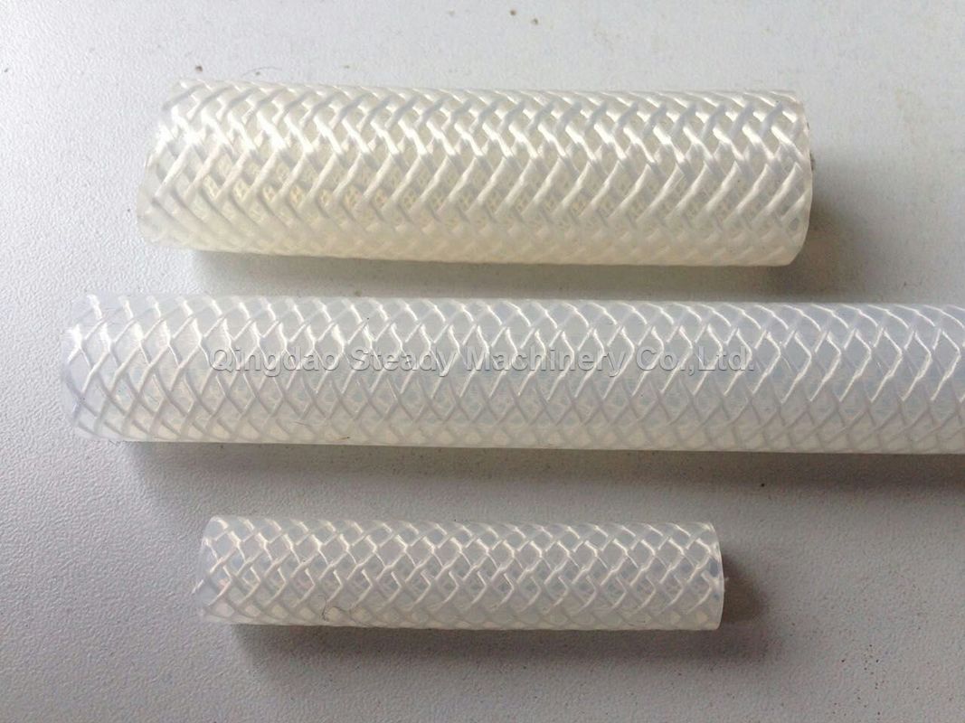 Rubber Plastic Hose Pipe Tube Fabric Yarn Steel Wire Wrapping Braiding Weaving Knitting Machine