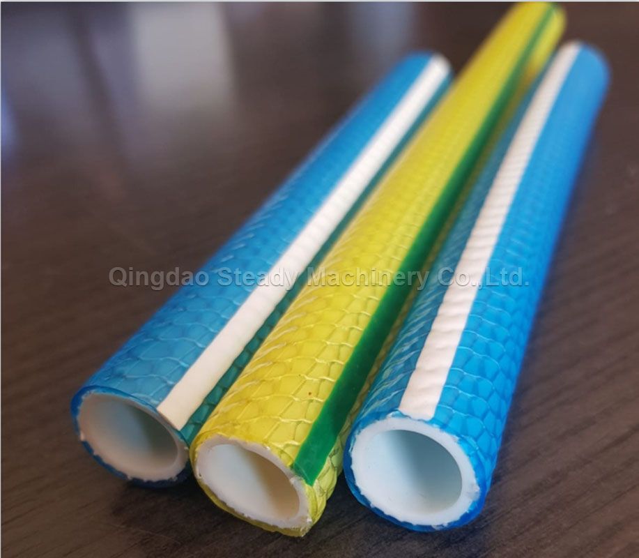 Rubber Plastic Hose Pipe Tube Fabric Yarn Steel Wire Wrapping Braiding Weaving Knitting Machine