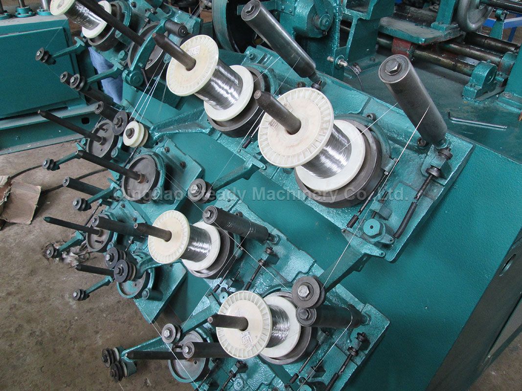 High Pressure Rubber Hose Steel Wire Braiding Weaving Machine