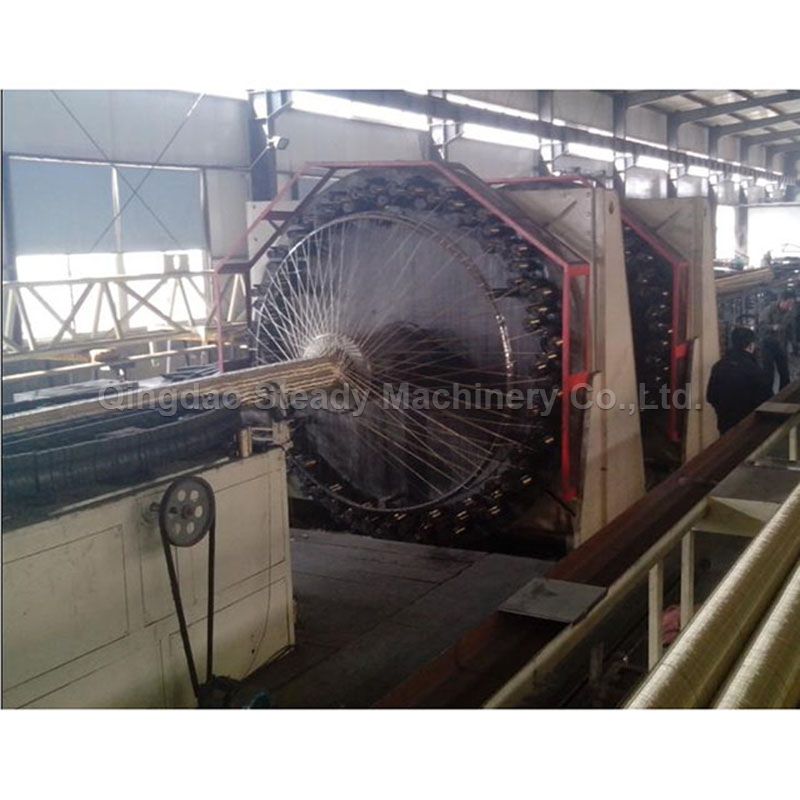 High Pressure Rubber Hose Steel Wire Braiding Weaving Machine