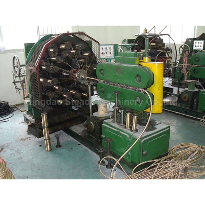 High Pressure Rubber Hose Steel Wire Braiding Weaving Machine